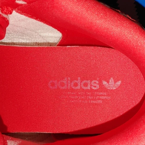 Adidas‎ Women's Red Superstar Up Casual Fashion Sneakers size 5 - Picture 7 of 7